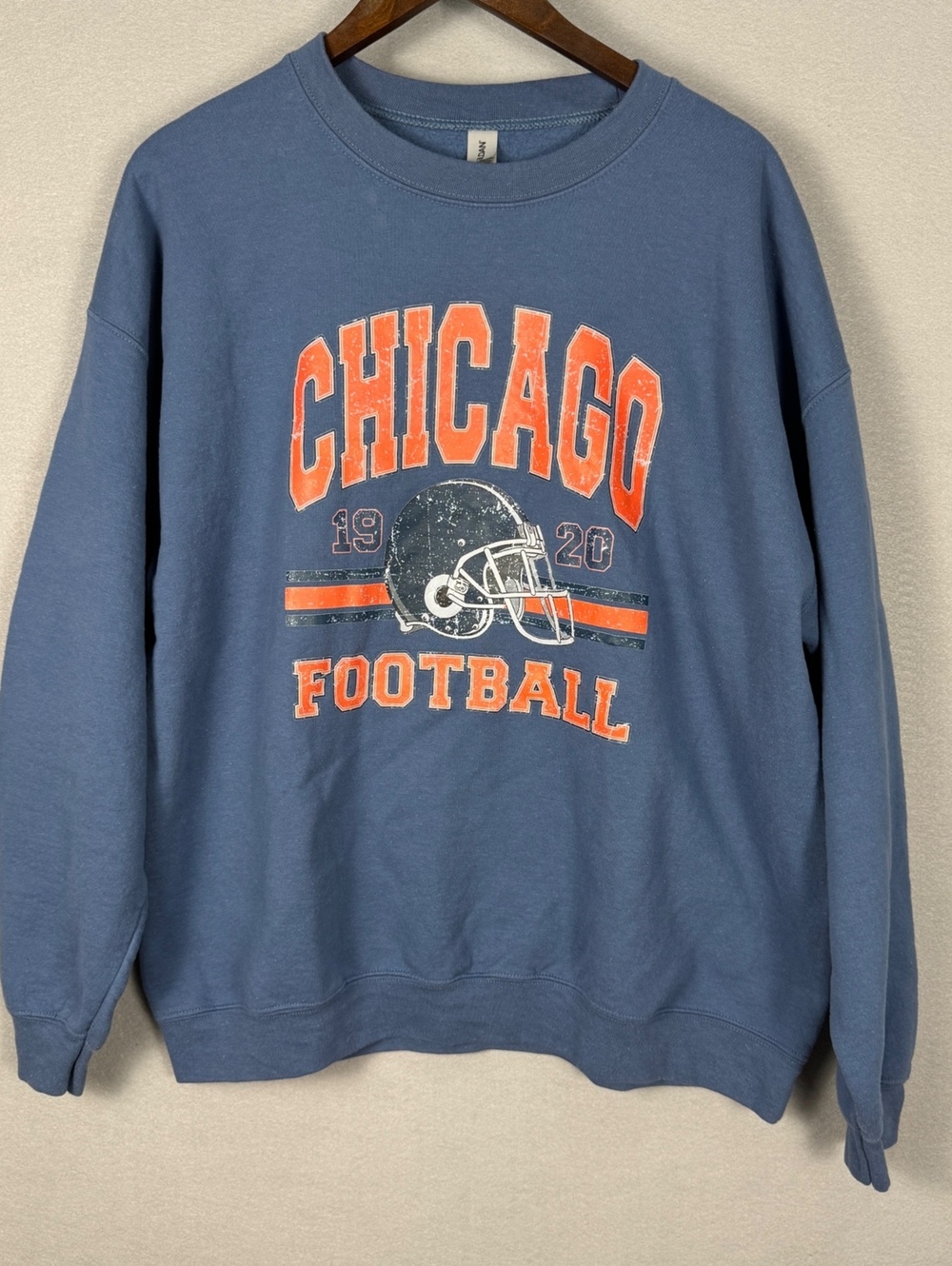 Gildan Men's XL Chicago Football Pullover Sweatshirt